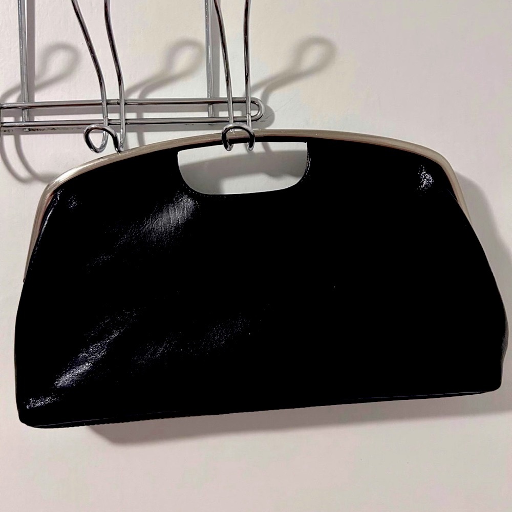 HOBO Clutch leather handbag